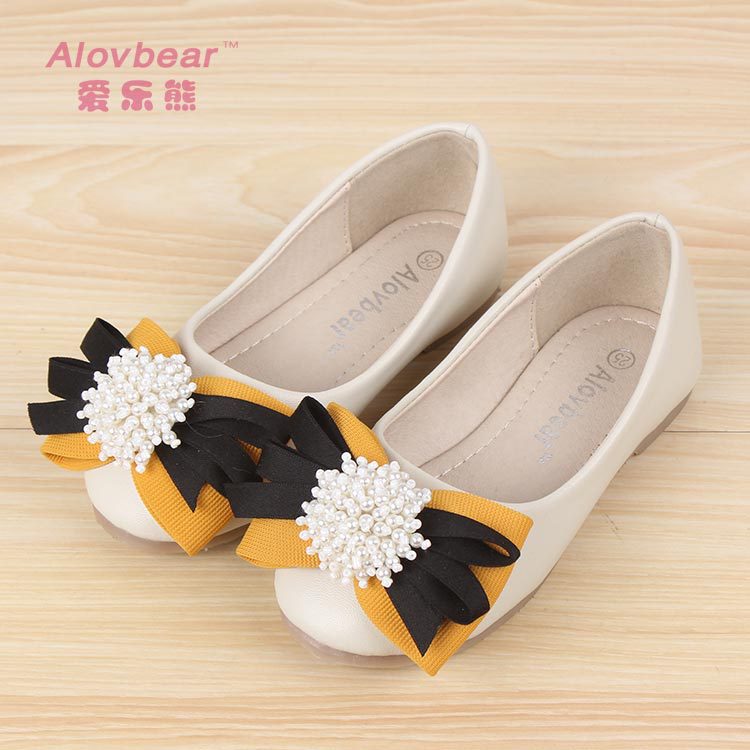 2014童鞋批发 韩版女童鞋可爱中大童单鞋 品牌儿童单鞋潮D01-25