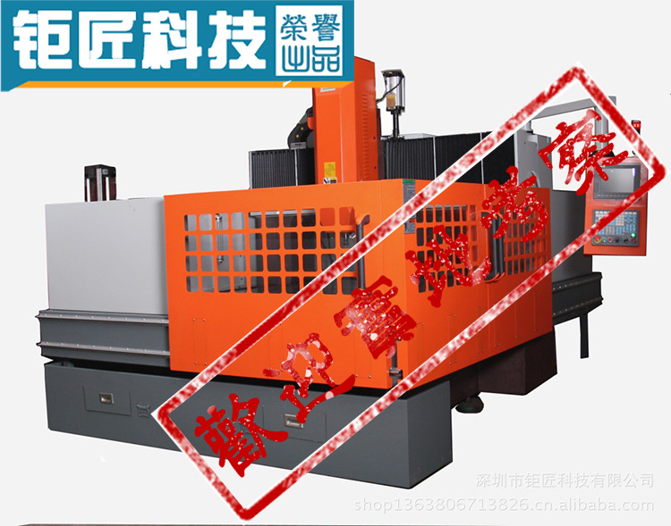 深圳钜匠全新立式龙门铣床 五金加工专用数控龙门铣 金属雕铣机床
