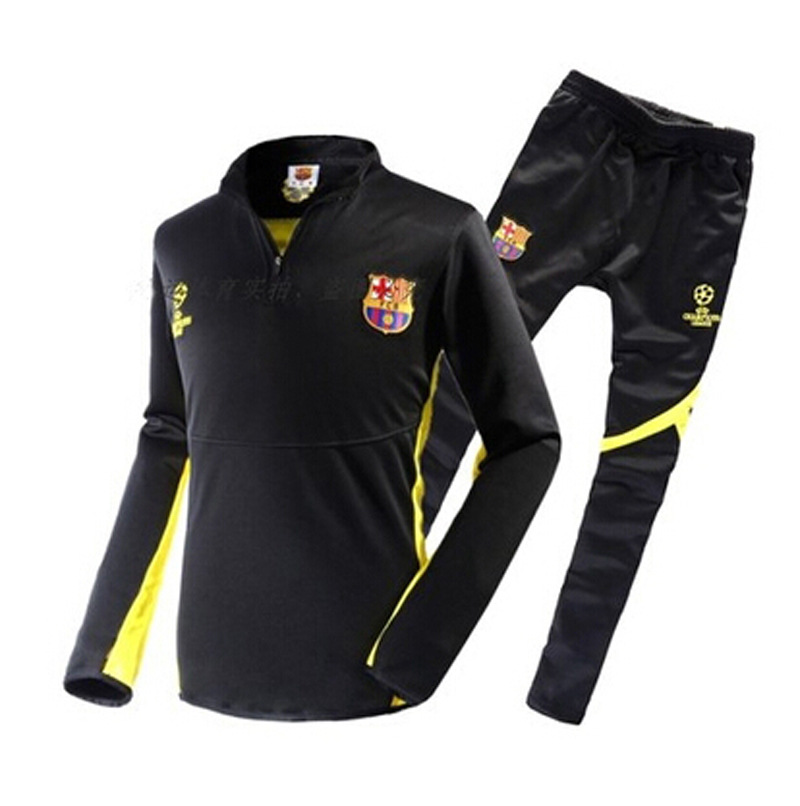 巴萨黄边套装