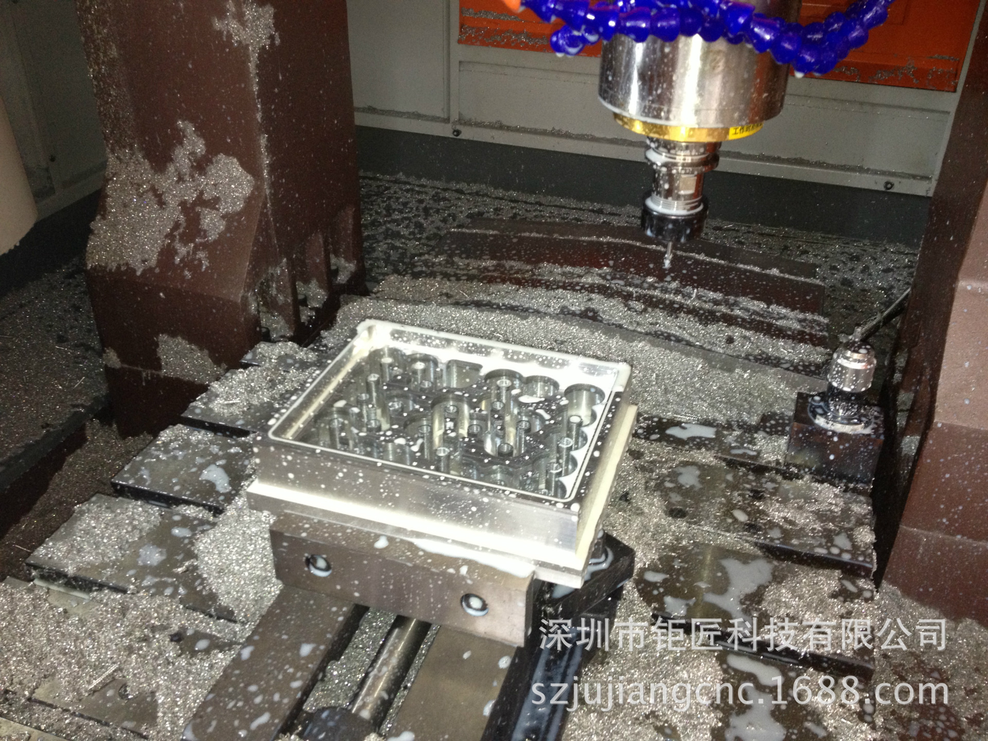 台湾钜匠CNC650适用于有色金属类小型刀库雕铣机精雕机 能配双头