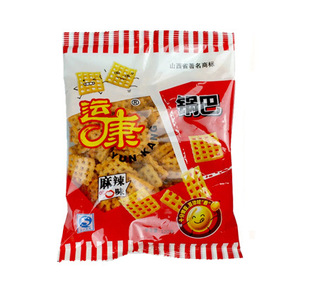 【热卖畅销】运康锅巴 102g 麻辣味 休闲小零食 晋香斋 山西特产