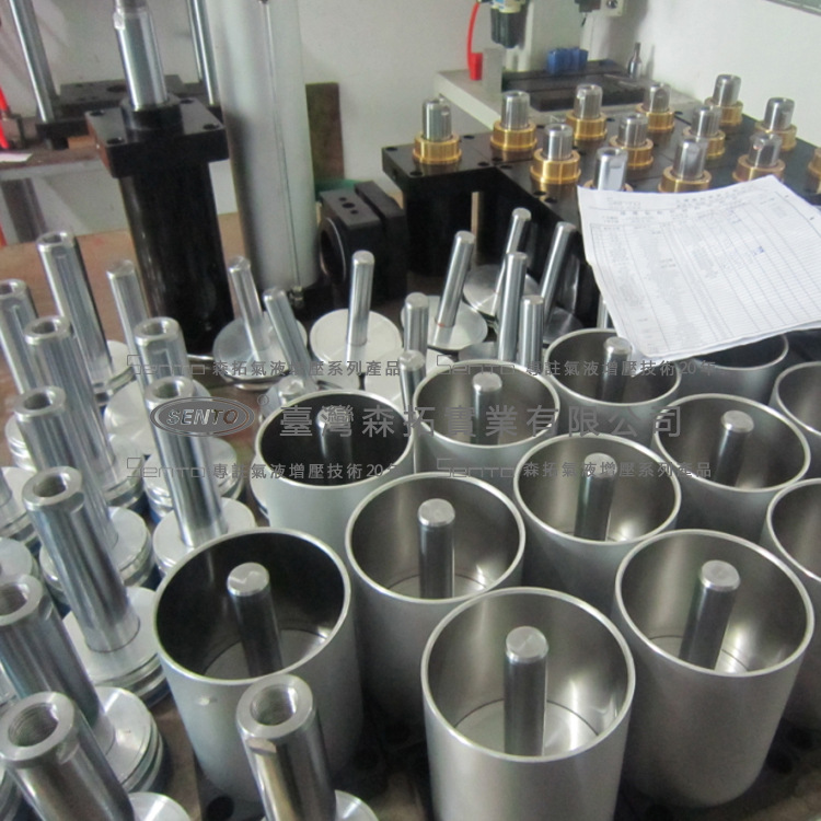 标准型气液增压缸的铝合金材质增压段