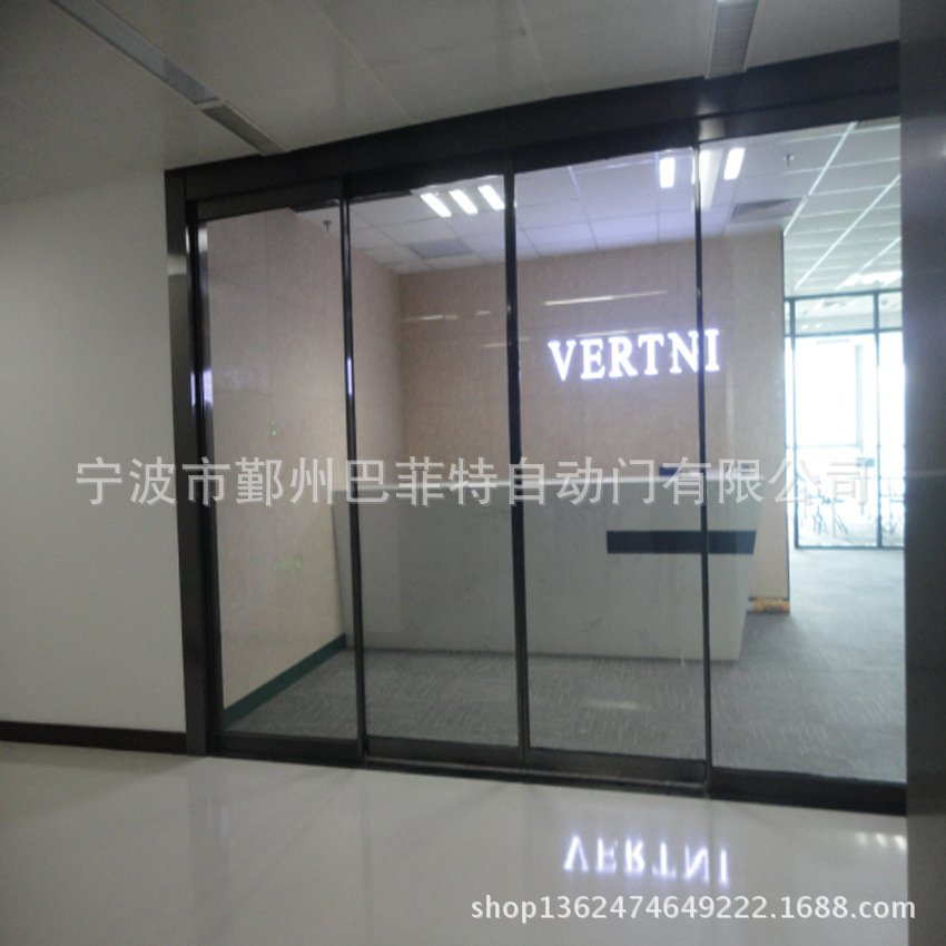 批发快速感应门 自动感应平移门 刷卡自动玻璃门 手自动感应门