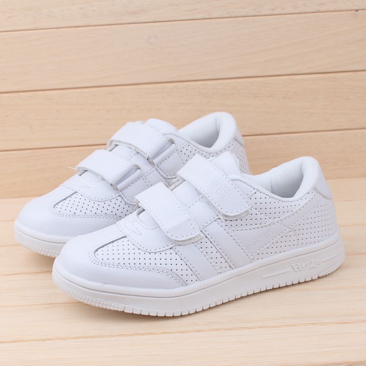 儿童皮鞋 学院派正装皮鞋　合唱团表演鞋 白色童皮鞋　学生皮鞋