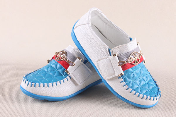 秋冬新款男女真皮皮鞋小童韩版儿童豆豆鞋时尚休闲单鞋 批发8038