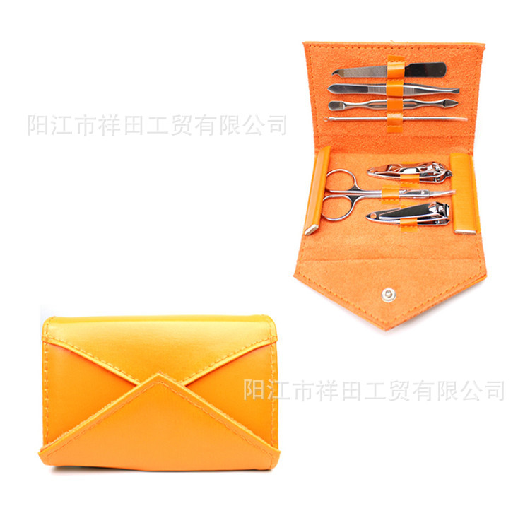 橙色钱包款折叠式7件套 (2)