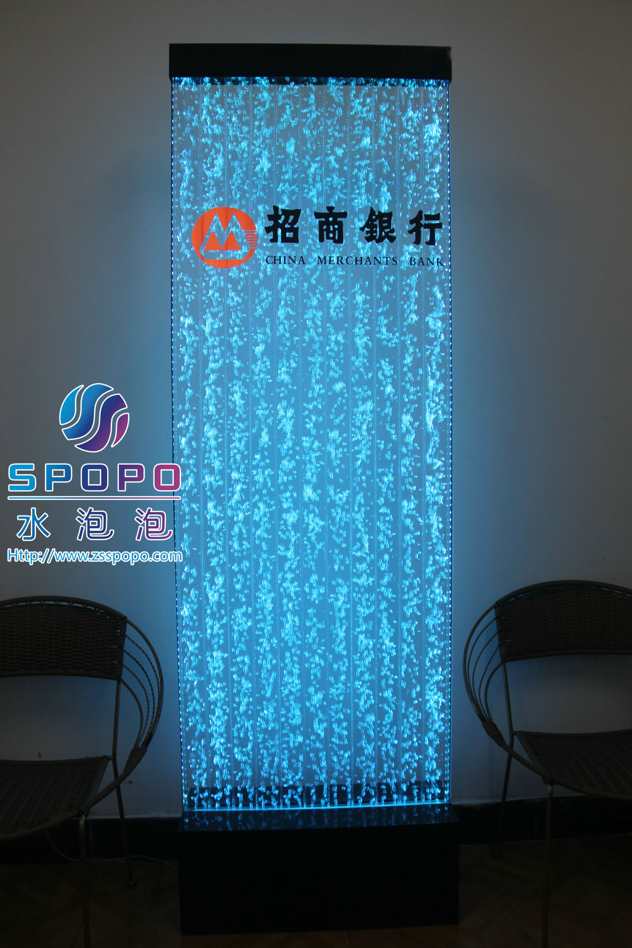 水泡泡招商银行水舞屏风 (3)