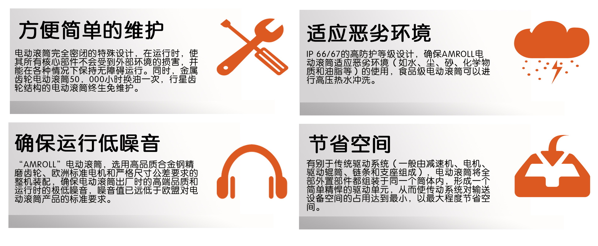 电动滚筒4大优点