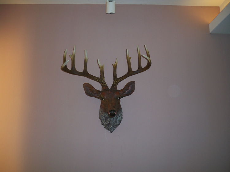 鹿头-壁挂(仿真效果)