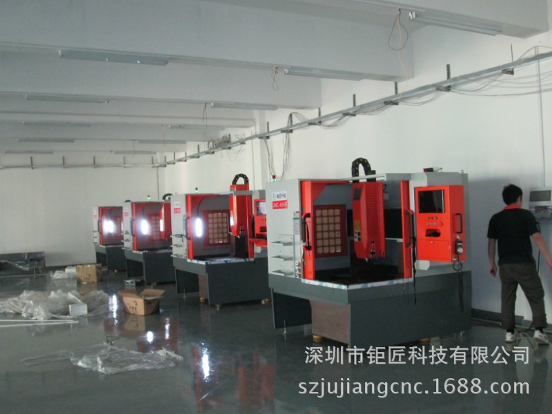 台湾钜匠CNC650适用于有色金属类小型刀库雕铣机精雕机 能配双头