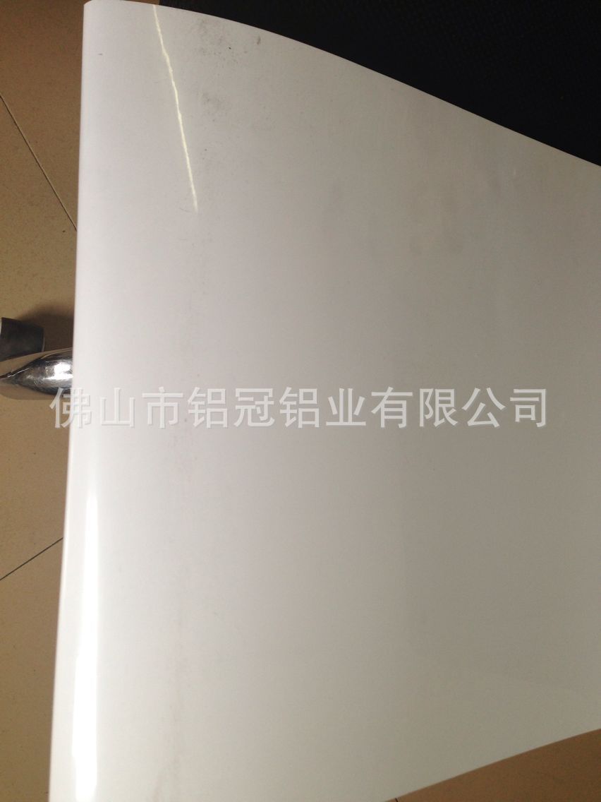 白色铝板 滚涂板 烤漆滚涂板 白色铝卷图片_4