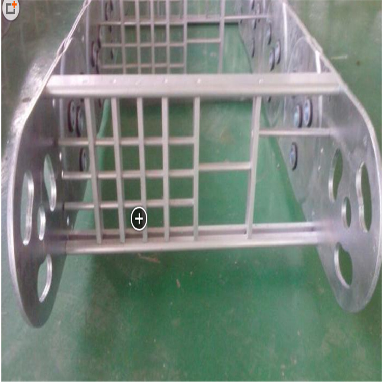 成都盐庆专业高品质坦克式钢铝拖链，重庆桥式穿线拖链，电缆拖链