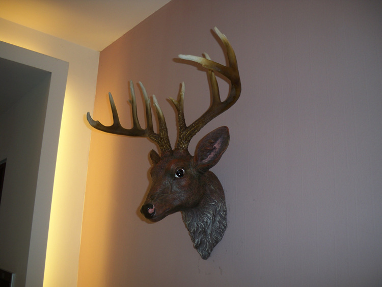 鹿头-壁挂(仿真效果)