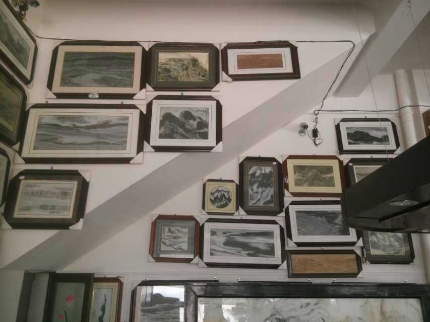 天然形成各种各样很漂亮的大理石画