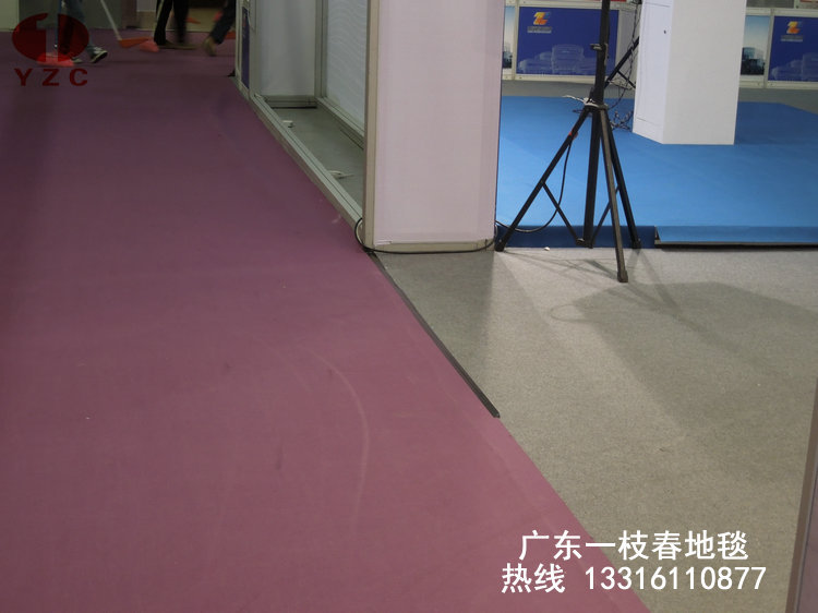 展会地毯覆膜2014