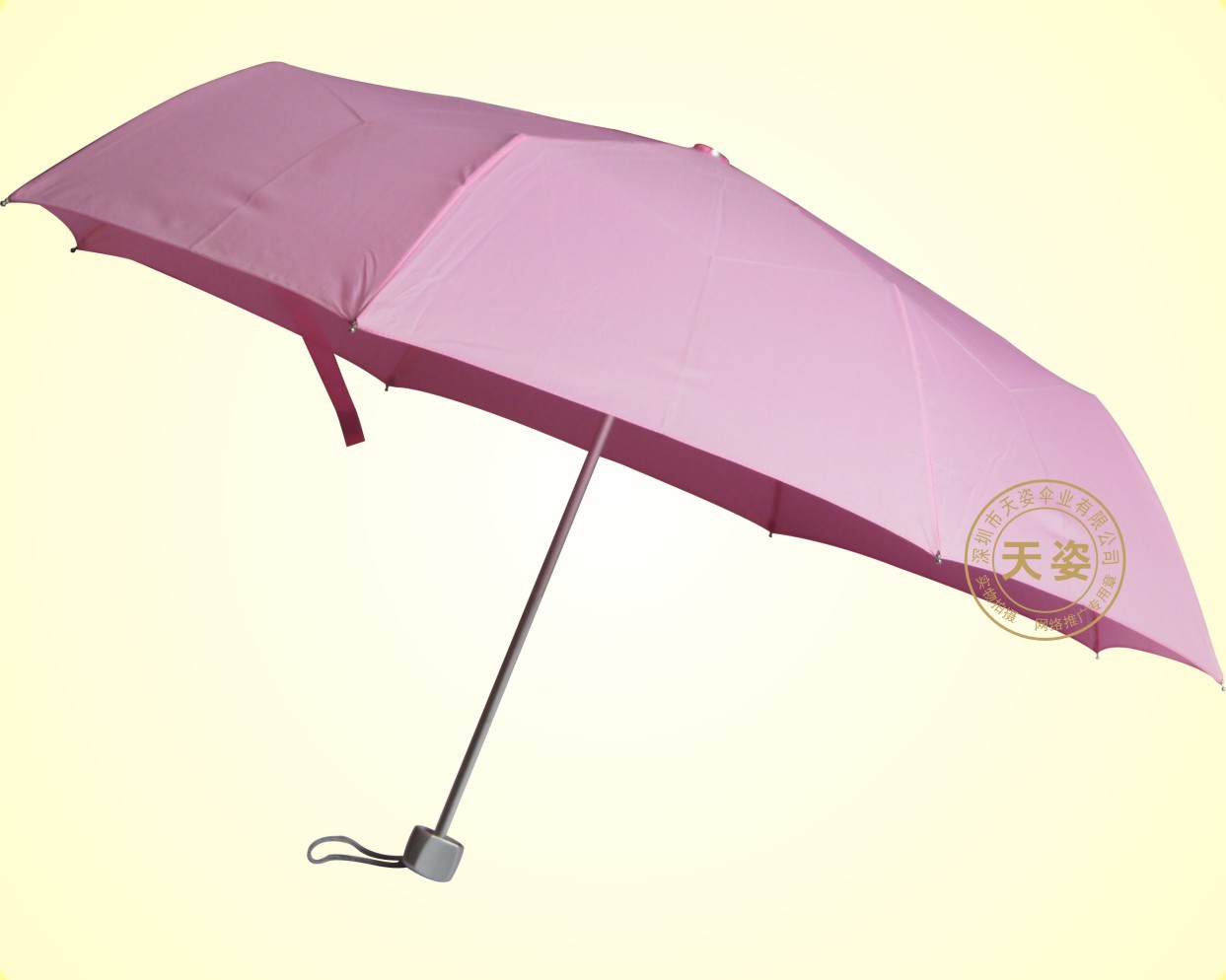 粉红色超轻伞