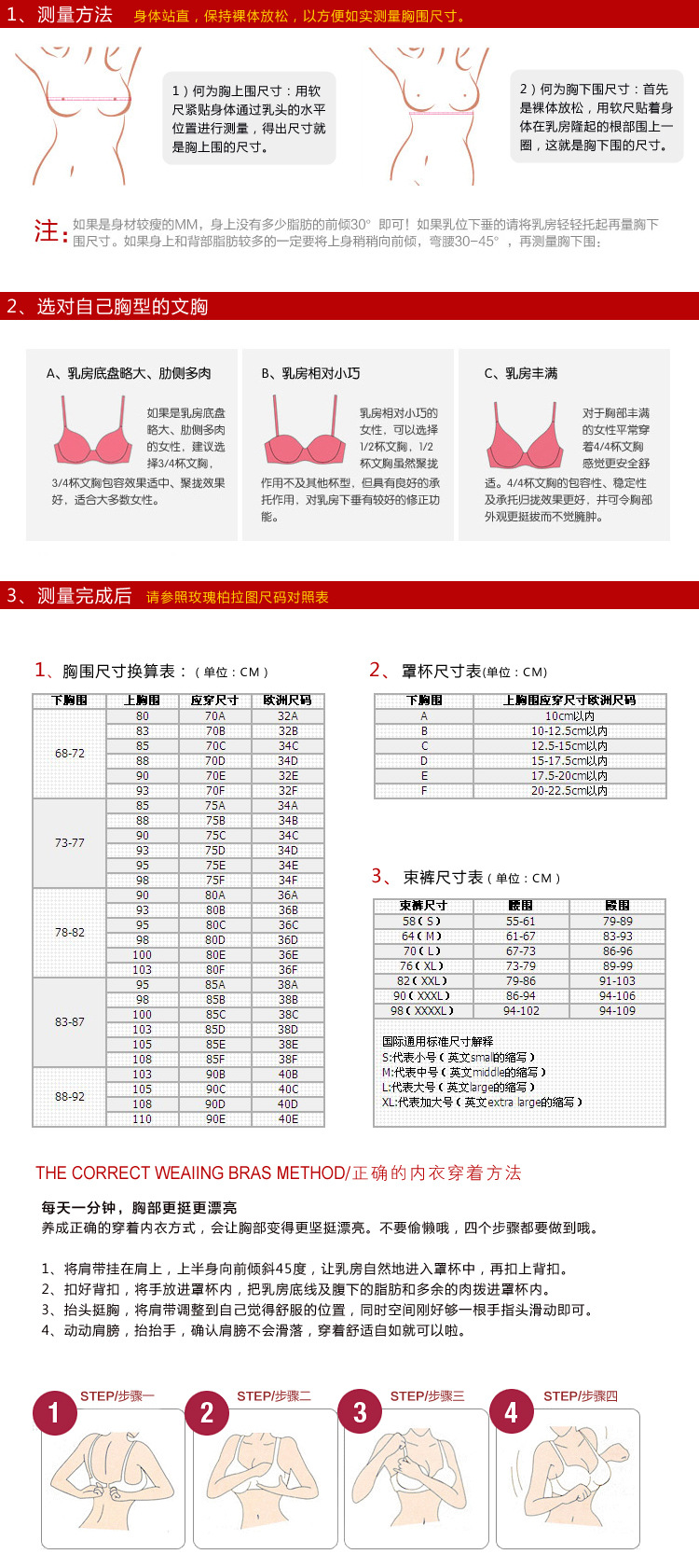 81穿戴碼數