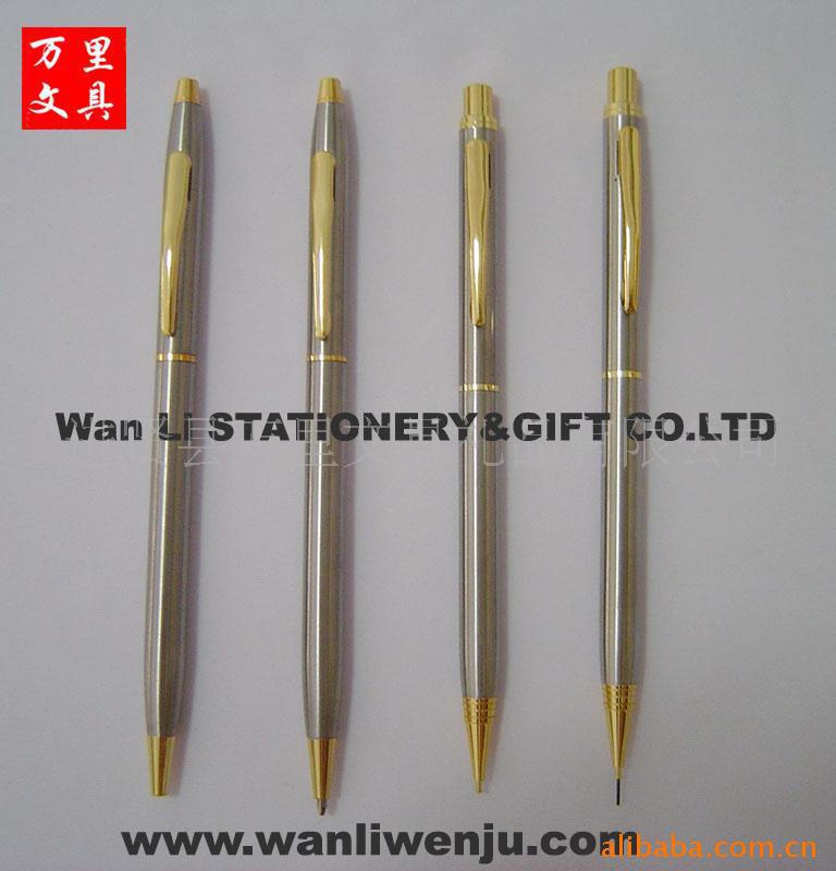 萬裏筆業供應金屬鉛筆,金屬按動式鉛筆,金屬筆鉛筆,跳動式鉛筆