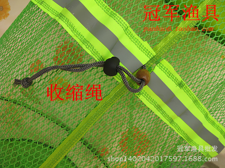 厂家直销鱼护带渔护包防挂涂胶达瓦速干渔兜垂钓渔具批发