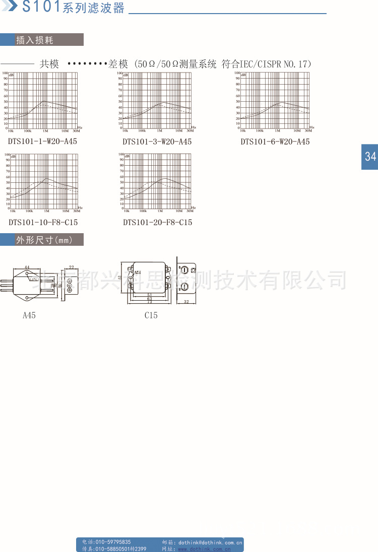 s101系列滤波器2