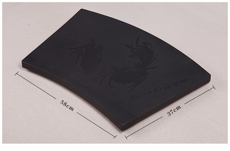 乌金石茶盘、石茶盘