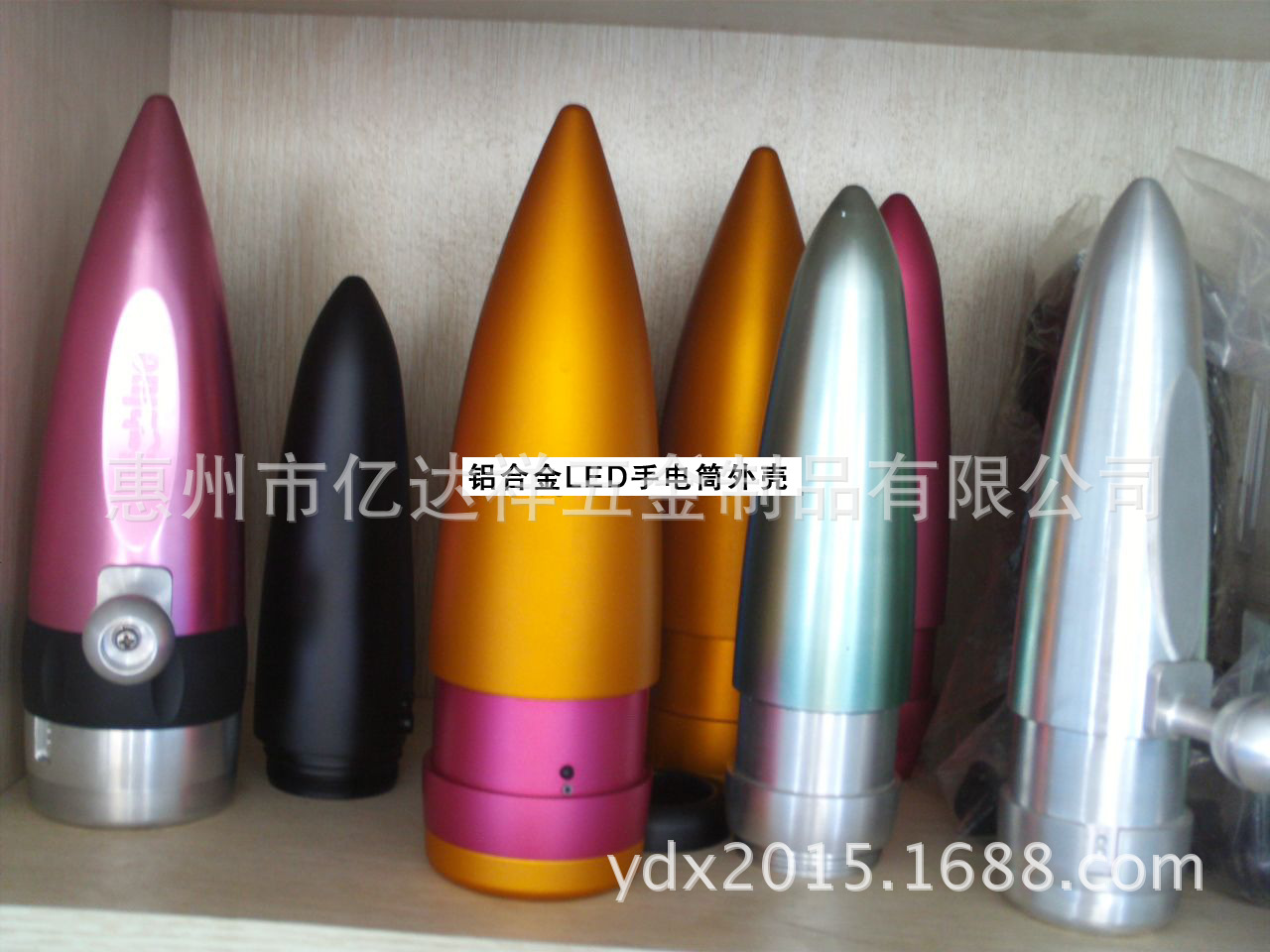 铝合金LED手电筒外壳加工 手电筒外壳氧化