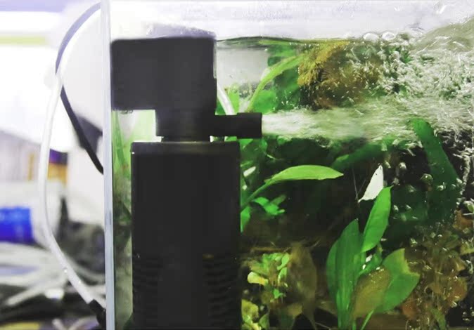 森森jp-023f多功能潜水泵过滤泵鱼缸抽水泵水族箱增氧泵含过滤棉