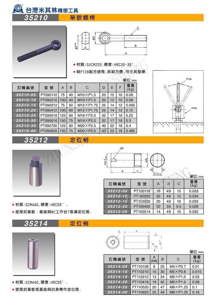 35210-35214定位梢