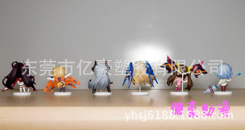 圣诞礼品,日本美少女粘土公仔,动漫周边,厂家定做