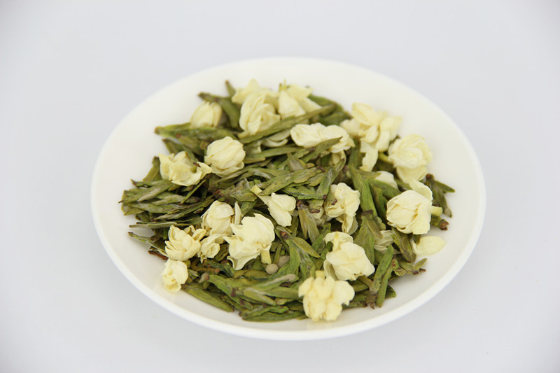 茉莉龙井茶满园春单盒一级茉莉龙井茶横县茉莉花茶