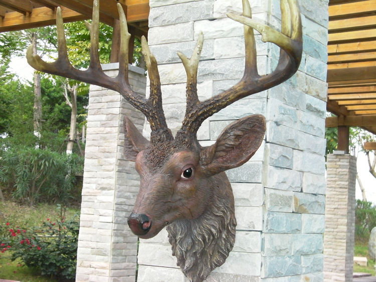 鹿头-壁挂(仿真效果)