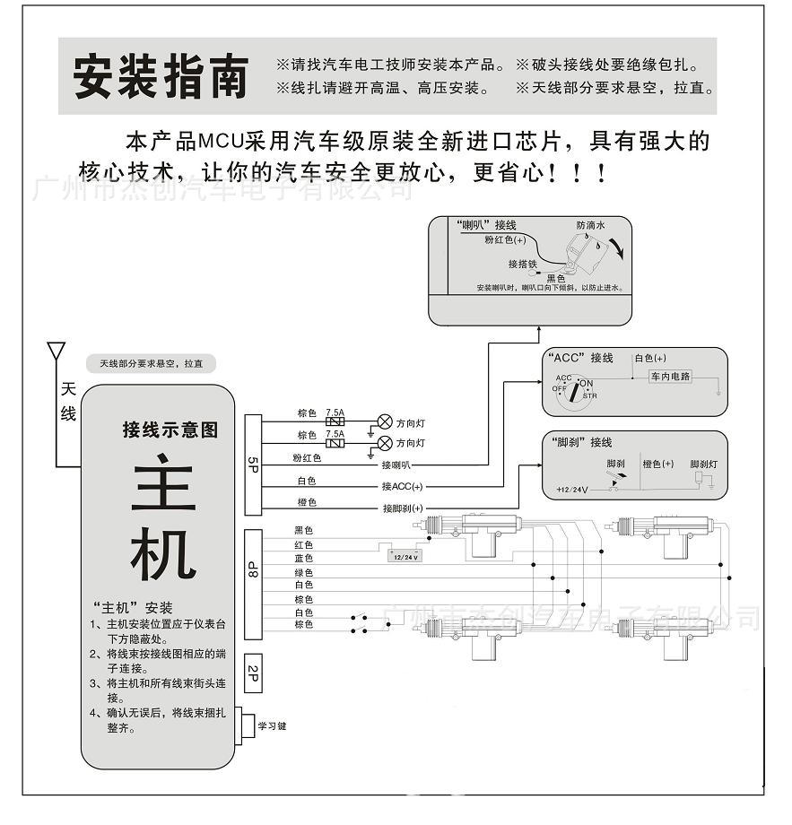 货车中控说明书