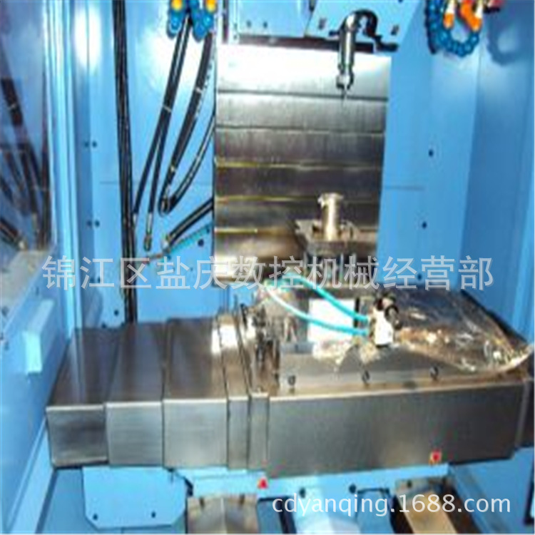 成都盐庆机床附件 规格齐全 钢板伸缩式钢板防护罩