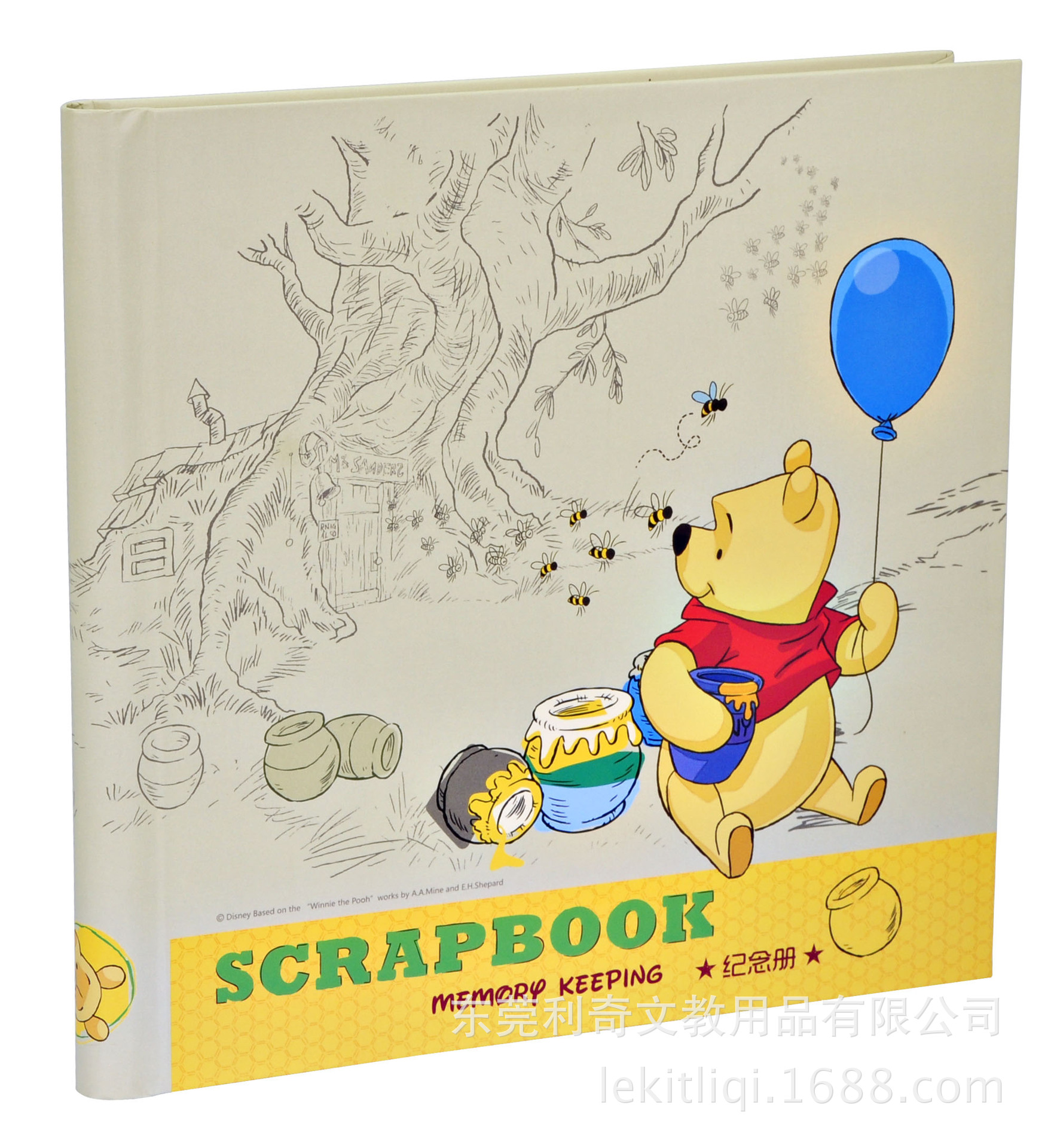 迪士尼纪念册小熊本2 副本