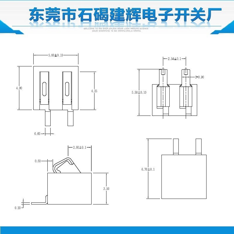 JH-2P-2.54PH-5.5H規格圖