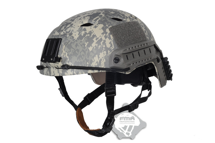 fma 美军战术快速反应跳伞头盔 特种兵迷彩军盔 bj款 acu tb473