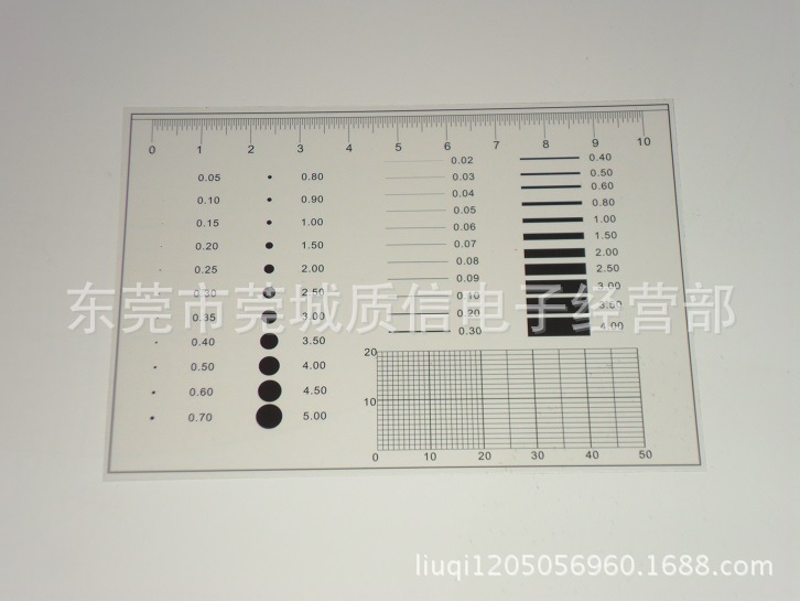 菲林点规 黑点规 污点卡 菲林卡规 污点规 点线规