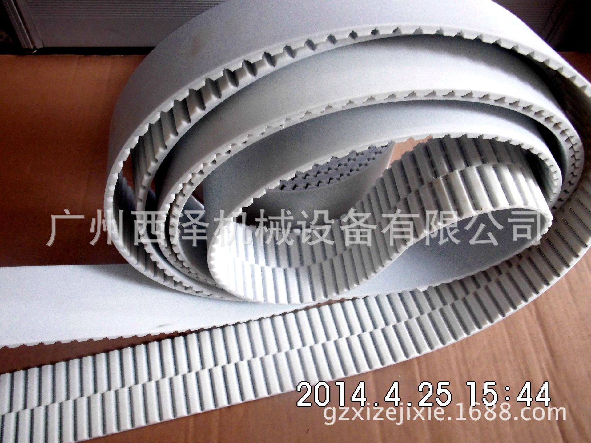批发销售交错齿同步带 60mm宽同面错齿钢丝芯同步带