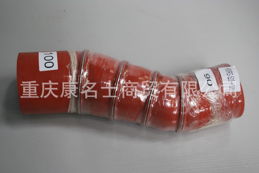 挤压硅胶管KMRG-525++500-变径胶管内径90变100XL400XL360XH160XH220内径90变100X橡塑胶管,红色钢丝4凸缘4Z字内径90变100XL400XL360XH160XH220-6