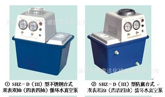 shz-d(iii)循环水真空泵(予华) 小型循环水多用真空泵 实验水泵