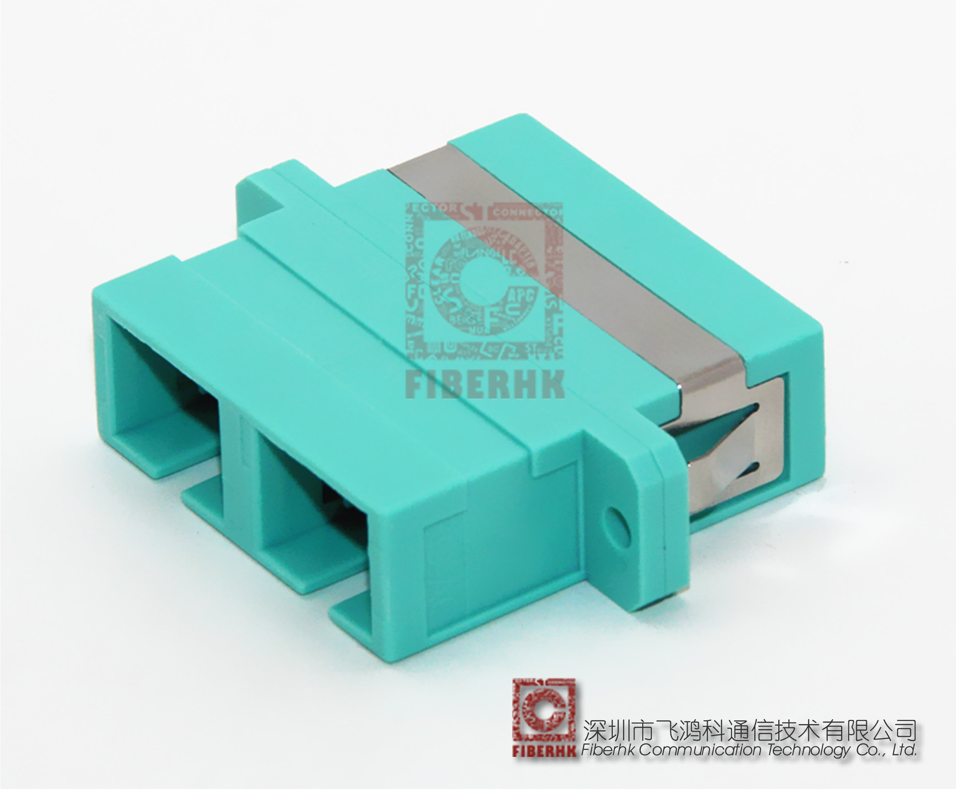 SC双联有法兰适配器3