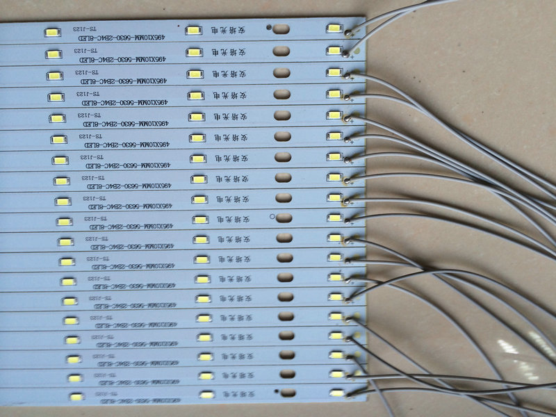 LED贴片光源板 供应批发 优质LED灯光源板 条形铝质LED灯光源板 495mm