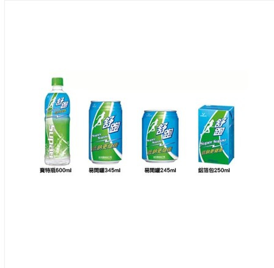 台湾进口维他露 舒跑运动饮料宝特瓶590ml 全新舒跑 24瓶/件