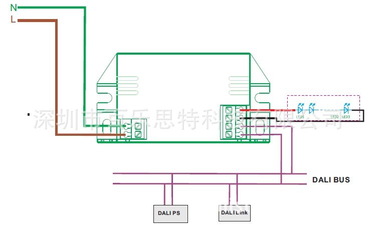 DALI接线图