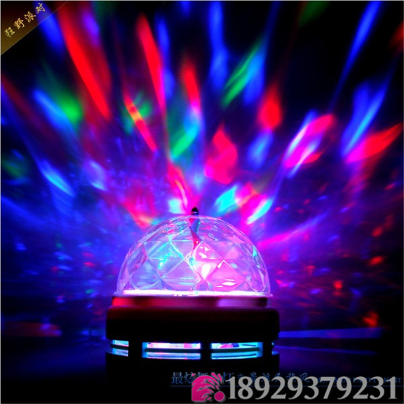 七彩旋转灯