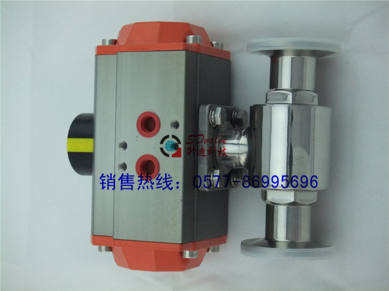 升迪科技-衛生級氣動球閥，不銹鋼氣動球閥 (1)