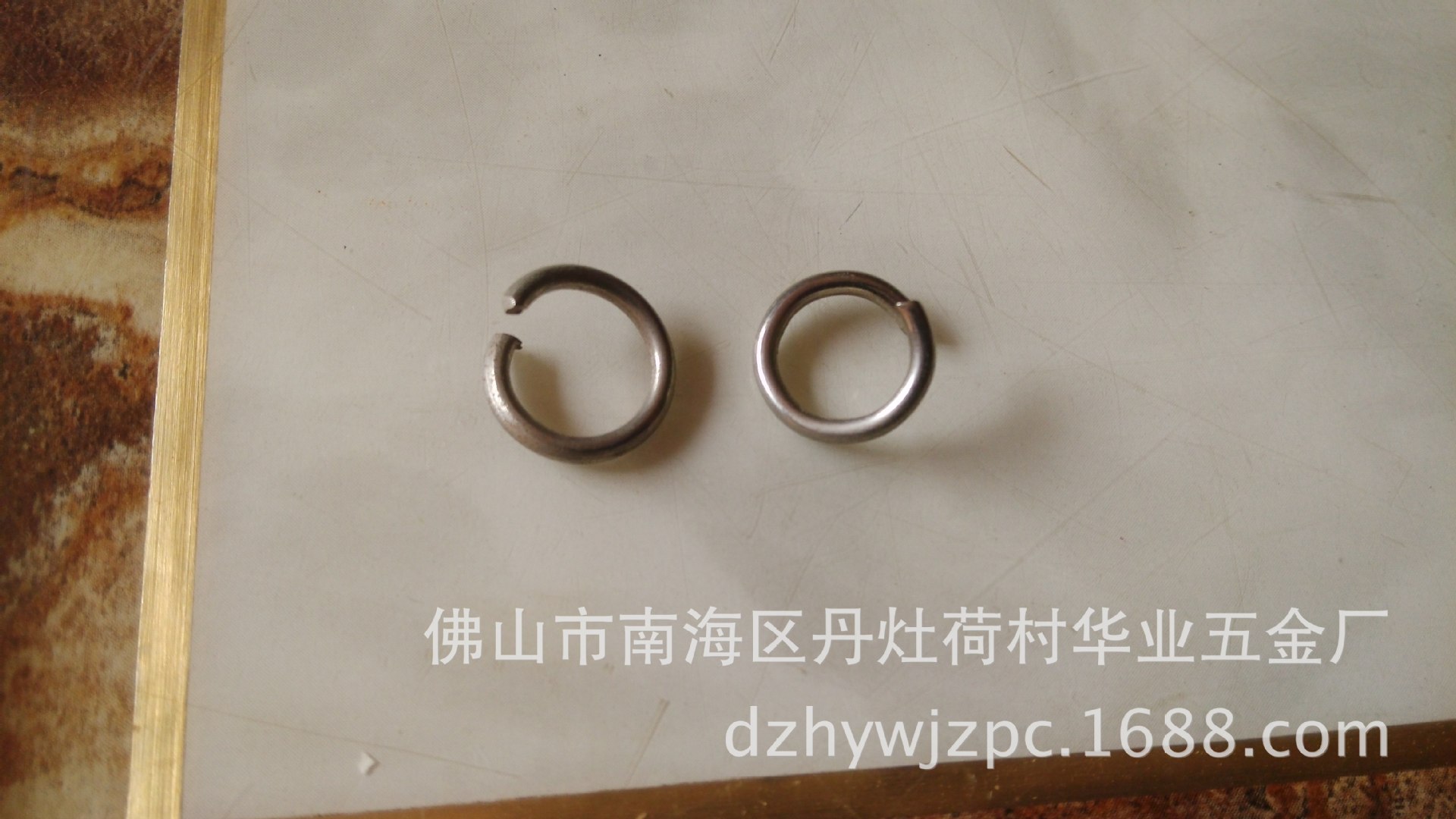 开口圆铁丝扣