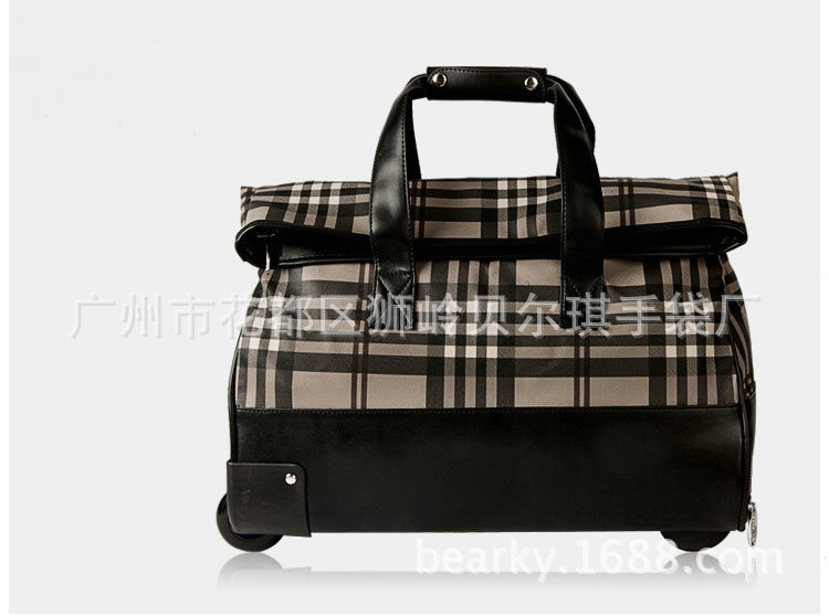 時尚高檔拉桿旅行袋