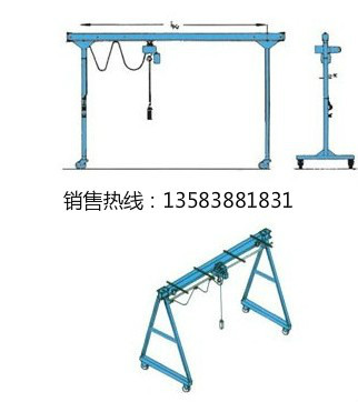 万向轮龙门架起重机
