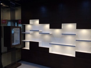 高档珠宝展柜 精品展示柜 挂墙展柜展览展台 商场展柜